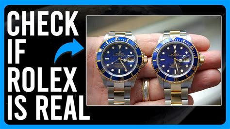 how to spot real rolex